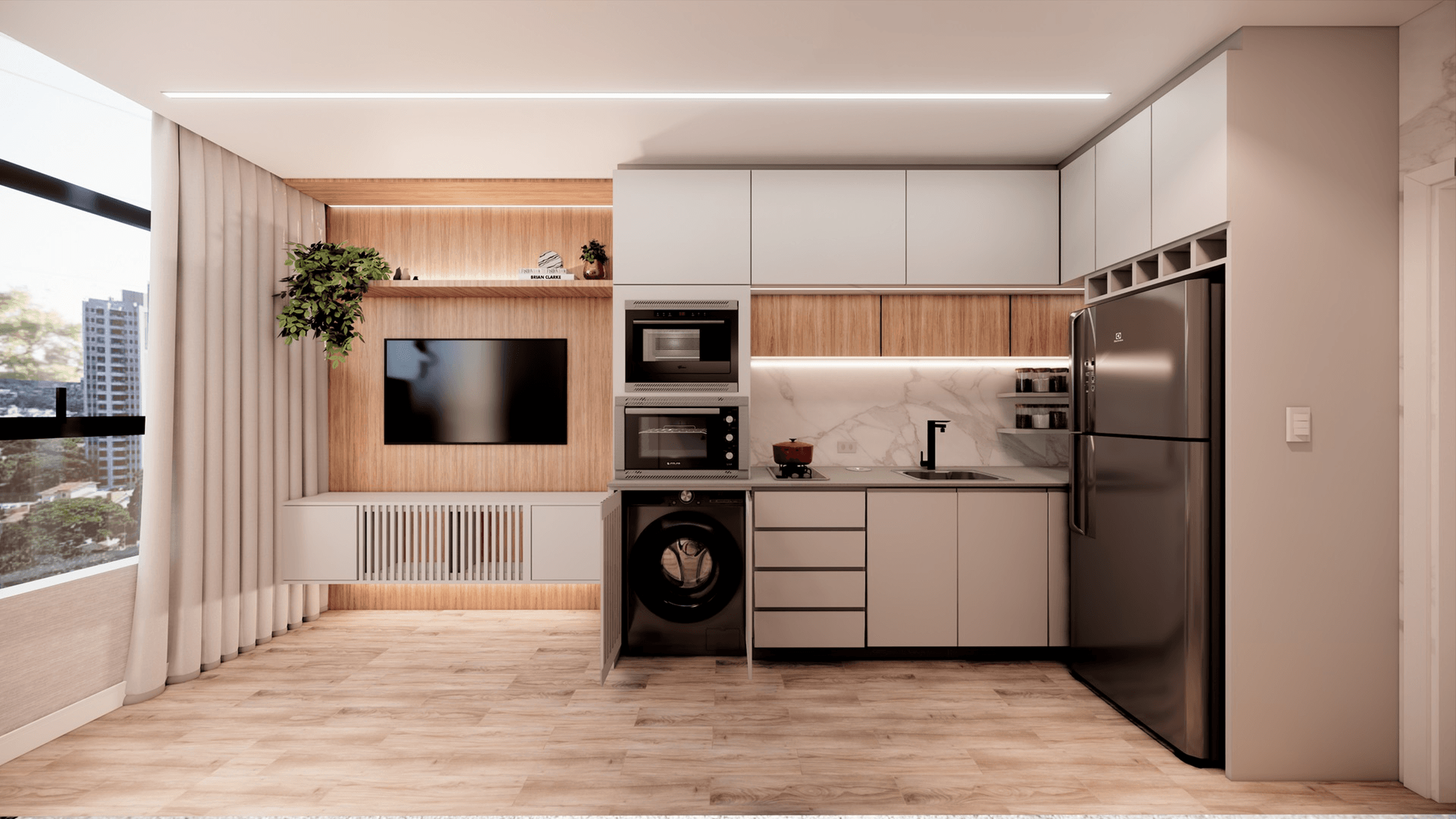 Apto 1, Smart Living Portão 421