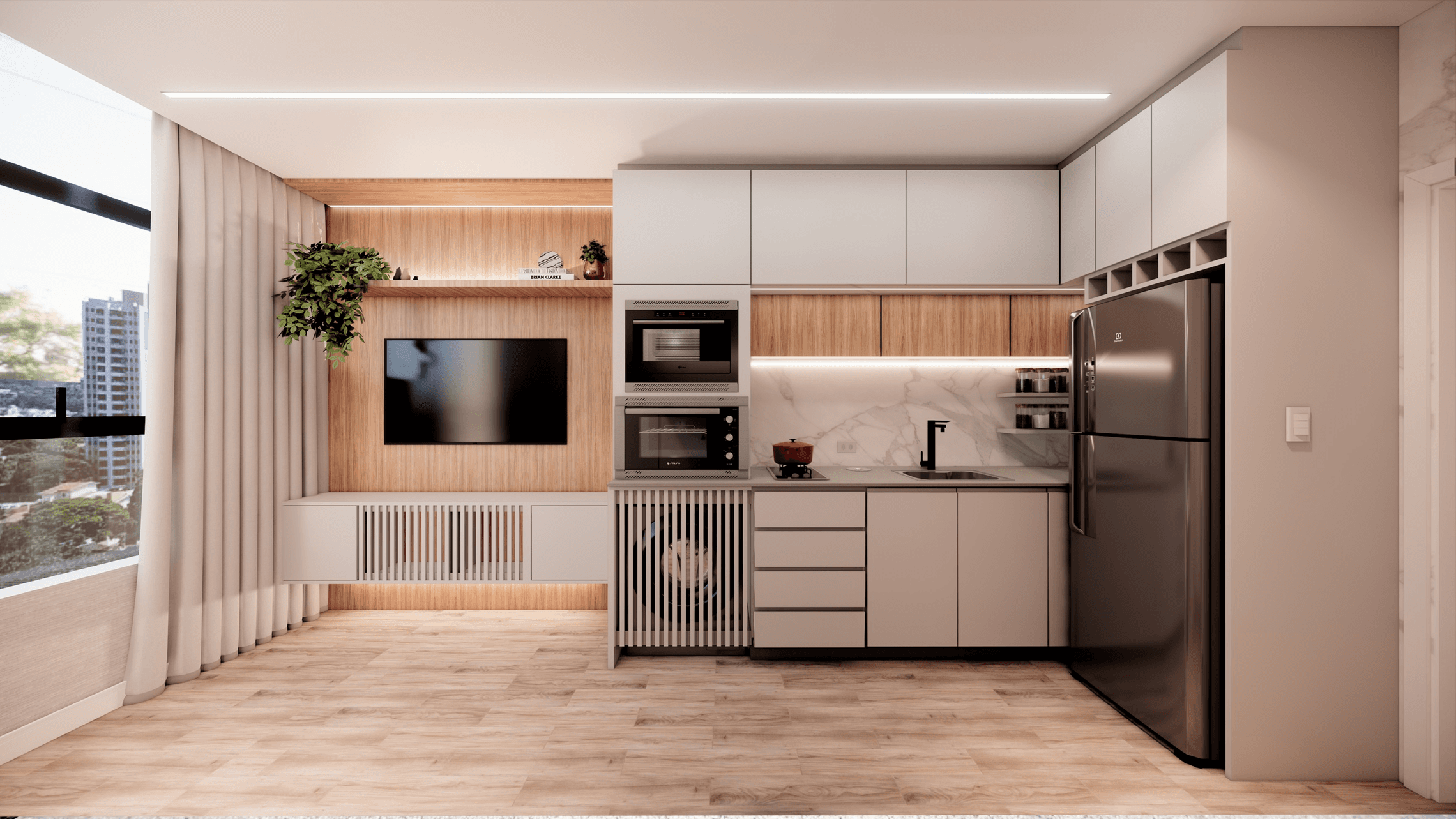 Apto 2, Smart Living Portão 421