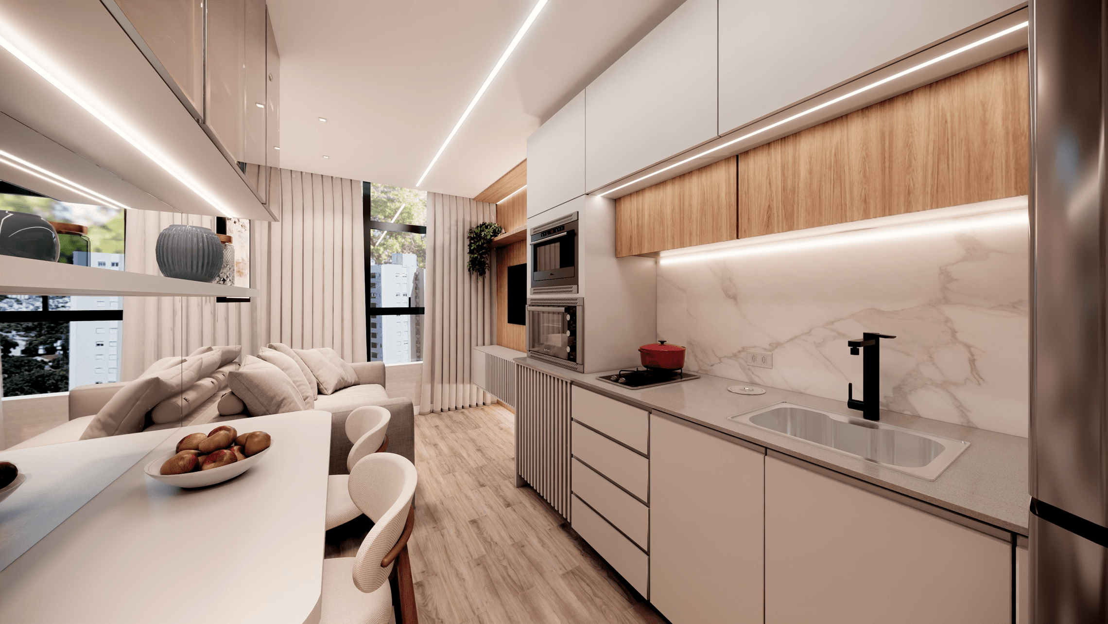 Apto 6, Smart Living Portão 421