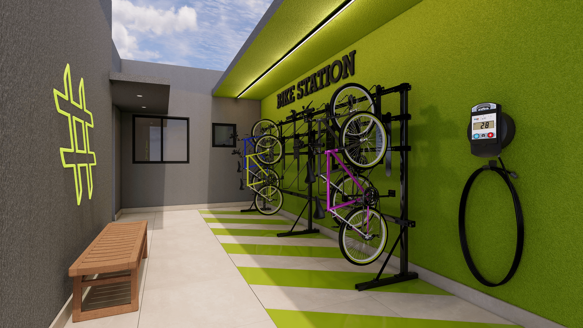 Bicicletário, Smart Living Portão 421