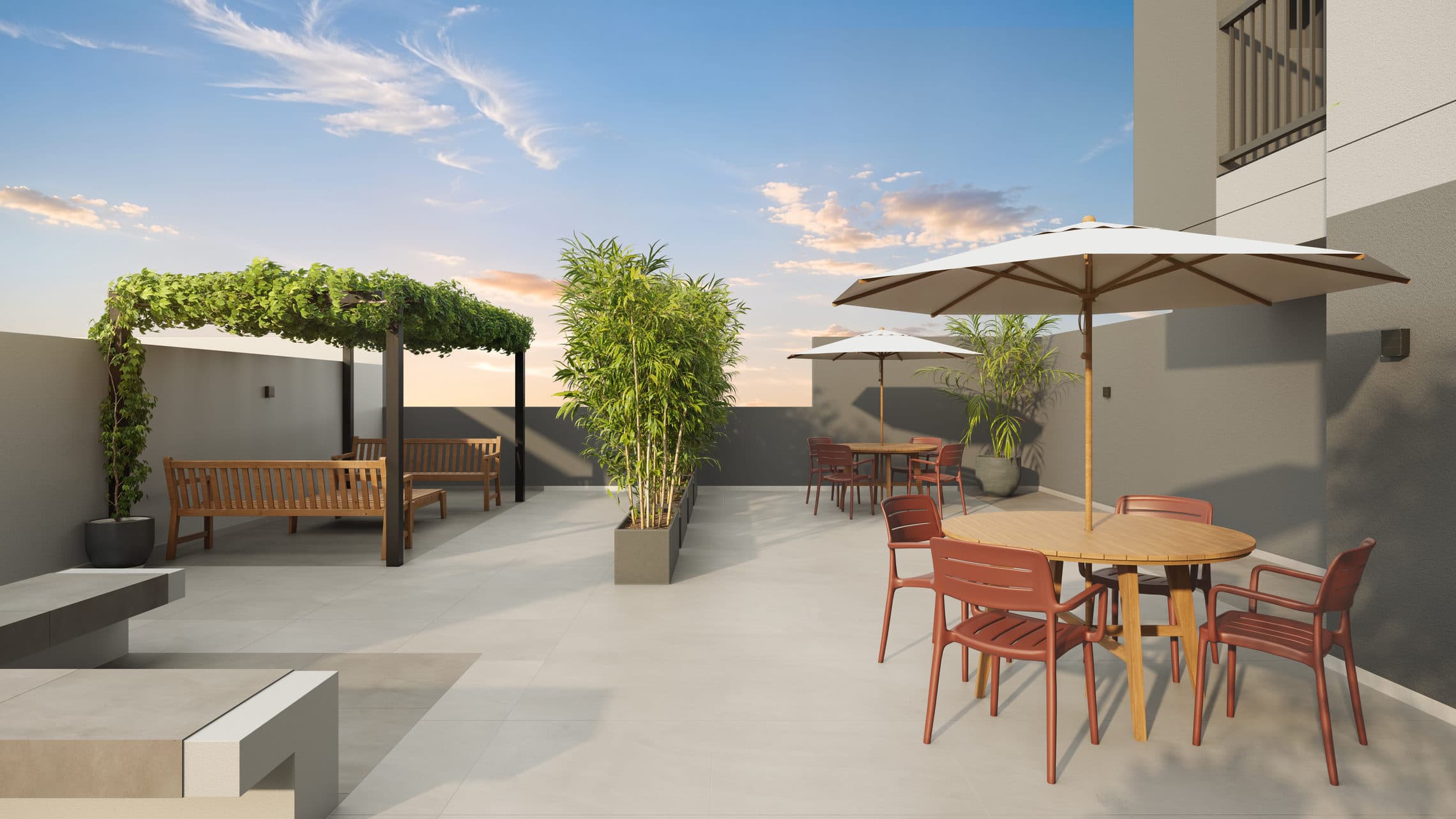 Terraço do Converge Residencial